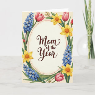 Botanical Mom Celebration Card