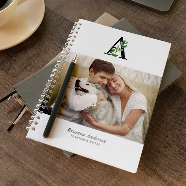 Botanical Monogram Gallery of 4 Photos Notebook (Creator Uploaded)