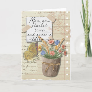 Botanical Mother's Day Card