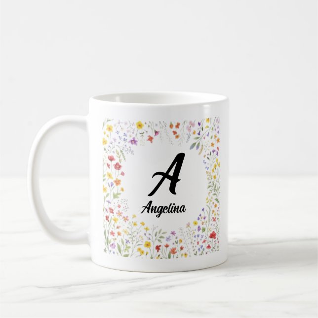 botanical mug for her (Gauche)