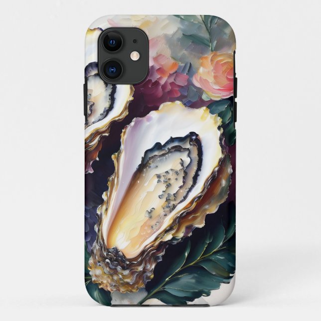 Botanical Oyster Art Case-Mate iPhone Case (Back)