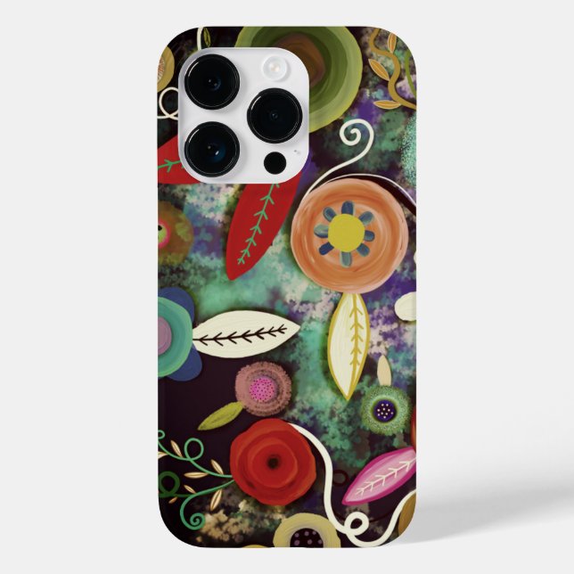 Botanical painted art Case-Mate iPhone case (Back)