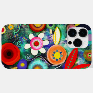 Botanical painted art Case-Mate iPhone 14 pro max case