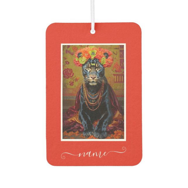 Botanical Panther Air Freshener (Front)