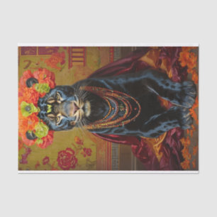 Botanical Panther Tissue Paper