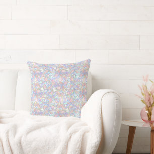 Botanical/Pastel Colours/Abstract/Floral Throw Pillow