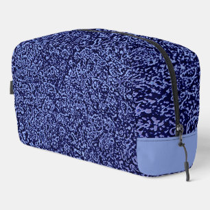 Botanical Pattern in Blue 1 Dopp Kit