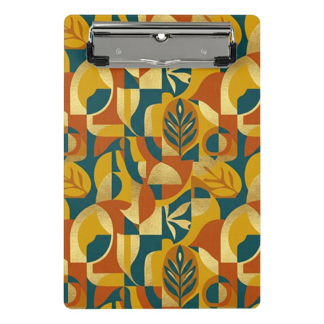 Botanical Pattern Mini Clipboard (Front)
