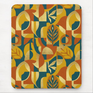 Botanical Pattern Mouse Pad