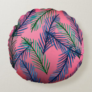Botanical Pattern  Round throw cushion
