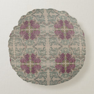 Botanical Pattern - William Morris Throw Pillow