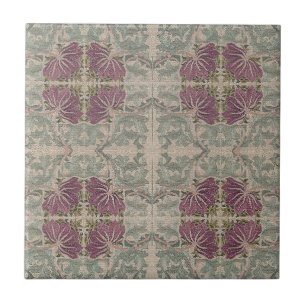 Botanical Pattern - William Morris Tile