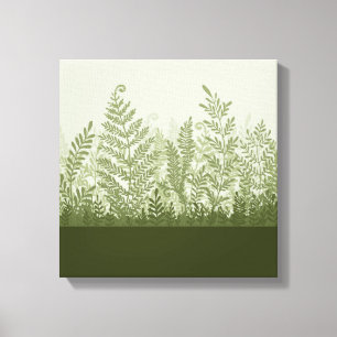 Botanical Plant Illustration Canvas Print