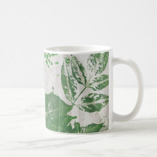 Botanical Plant Printmaking Green Painting Art Coffee Mug