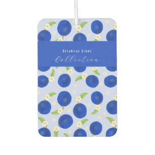 Botanical Plums Collection Blue Air Freshener