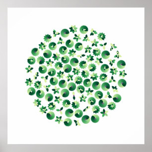 Botanical Primes Poster