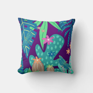 Botanical Print #11 Throw Pillow
