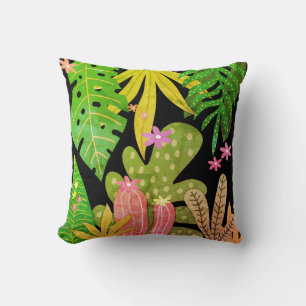 Botanical Print #3 Throw Pillow