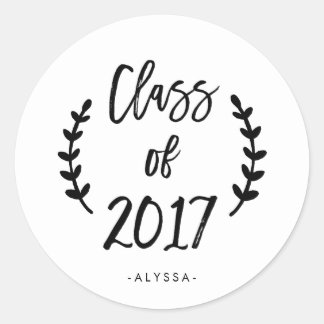 Class 2017 Stickers, Class 2017 Custom Sticker Designs