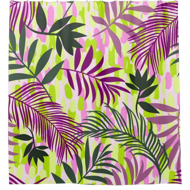 Botanical seamless pattern mixed with geometric sh (Front)