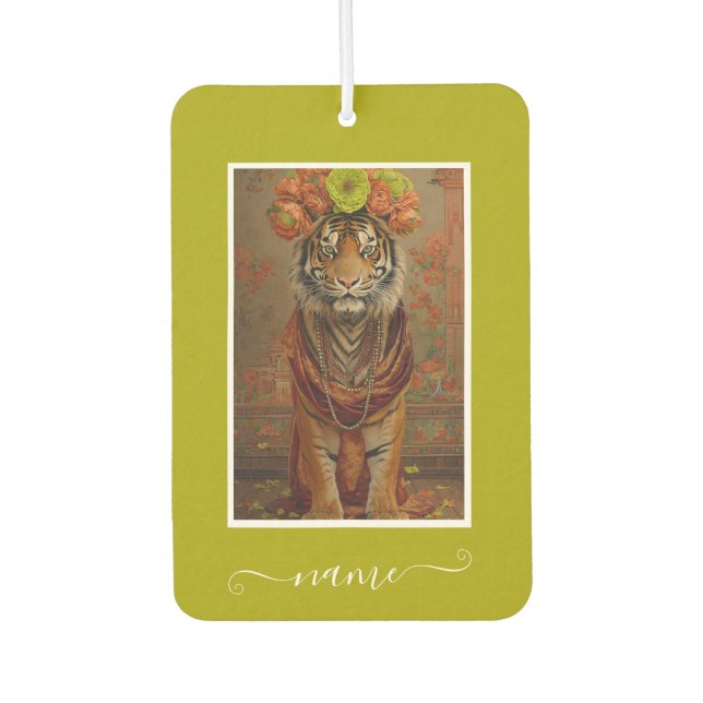 Botanical Stripes Air Freshener (Front)