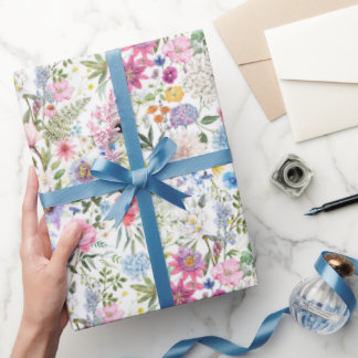 Botanical Symphony Wrapping Paper