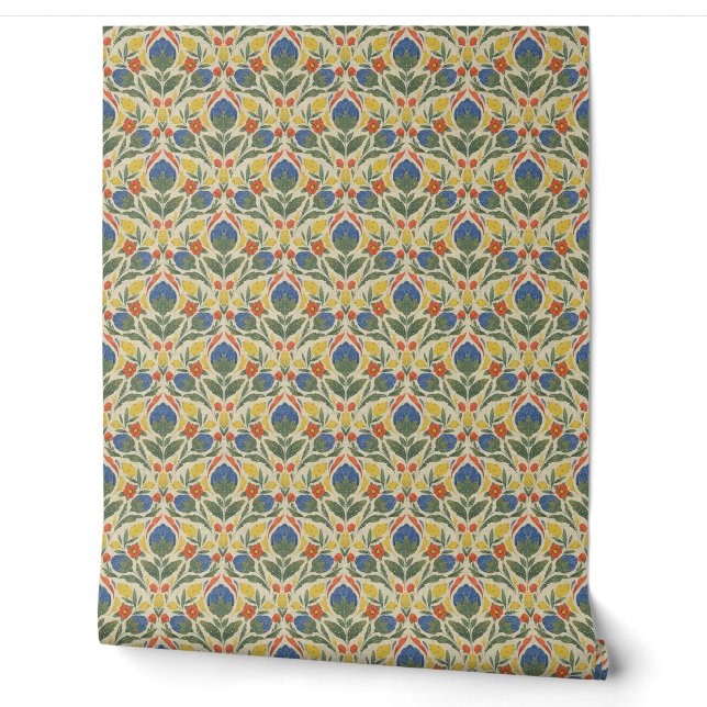 Botanical Tapestry Wallpaper (Unrolling)