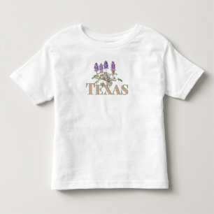 Botanical Texas Bluebonnet 2 Toddler T-shirt