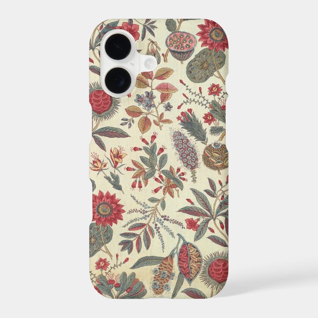 Botanical textile design  iPhone /iPad case (Back)