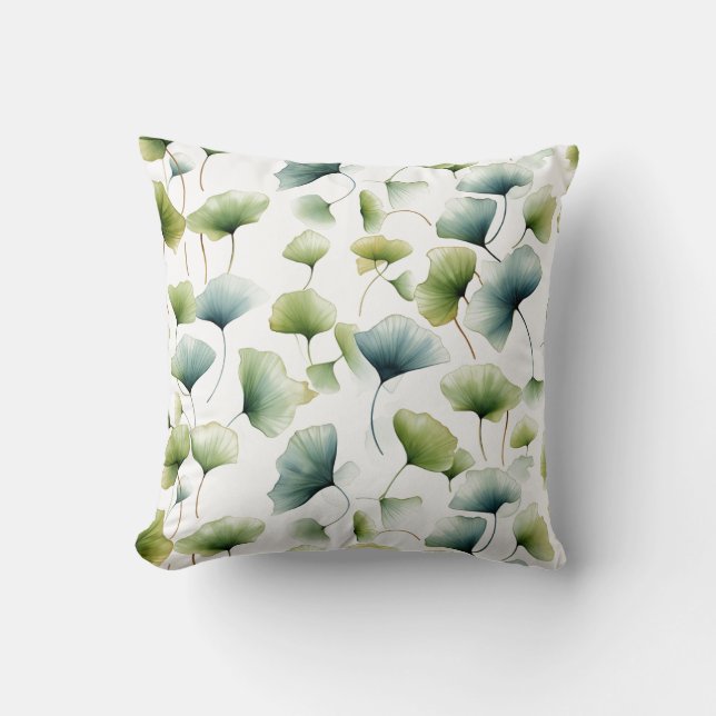 Botanical Throw Pillow (Front)