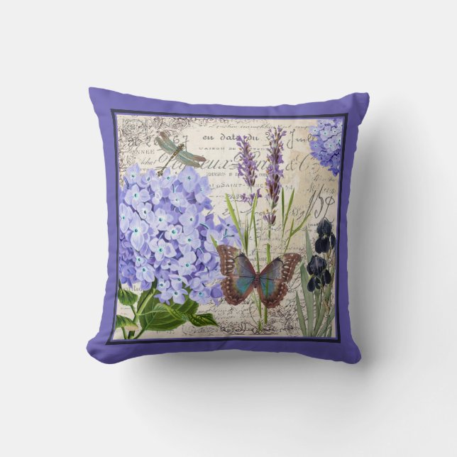 Botanical Throw Pillow (Front)