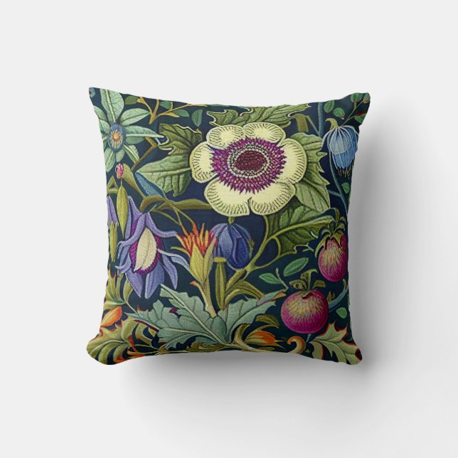 Botanical Throw Pillow - Passion (Front)
