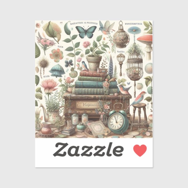 Botanical Tranquillity Sticker (Sheet)