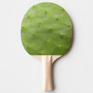 Botanical Tropical Green Cactus Photo Ping Pong Paddle