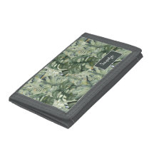 Botanical Tropical Green Leaves