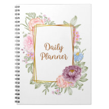 Botanical Undated daily planer