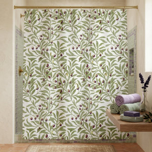 Botanical Watercolor Sage Green Olive Branch