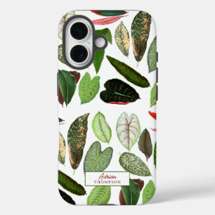 Botanical Watercolor Vintage Greenery Leaves  iPhone 16 Case