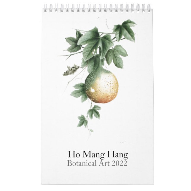 Botanical Watercolors Calendar 2022 (Cover)