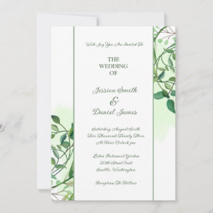 Botanical Wedding Invitation