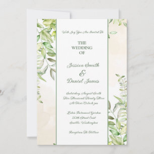 Botanical Wedding Invitation