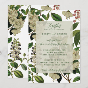 BOTANICAL WEDDING INVITES
