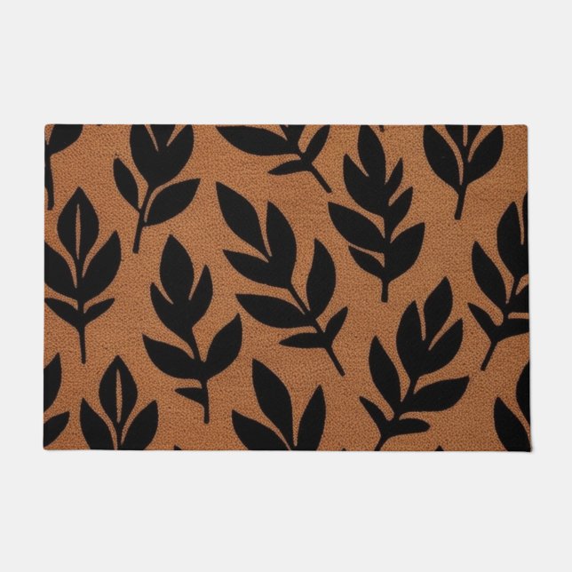 Botanical Welcome Doormat (Front)