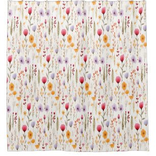 Botanical Wildflowers Meadow Pattern