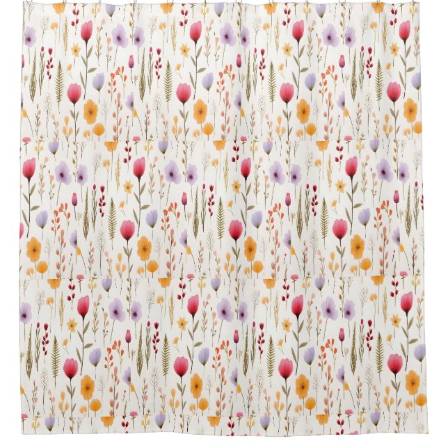 Botanical Wildflowers Meadow Pattern (Front)