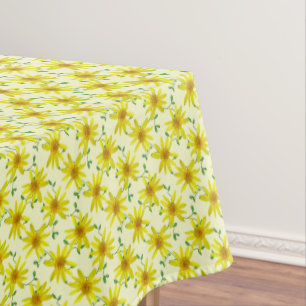 Botanical Yellow Arnica Wildflower on any Colour Tablecloth
