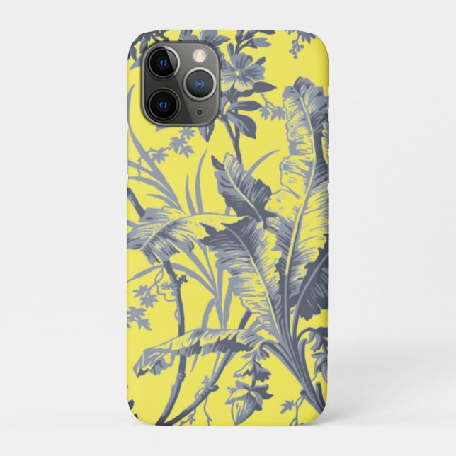 Botanical Yellow Chinoiserie  Case-Mate iPhone Case (Back)