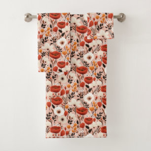 Botanique Boho Automne Fleur sauvage Meadow Motif