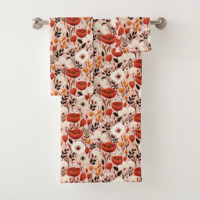 Botanique Boho Automne Fleur sauvage Meadow Motif (En situation)