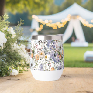 Botanique pastel couleurs fleur sauvage été fleuri
